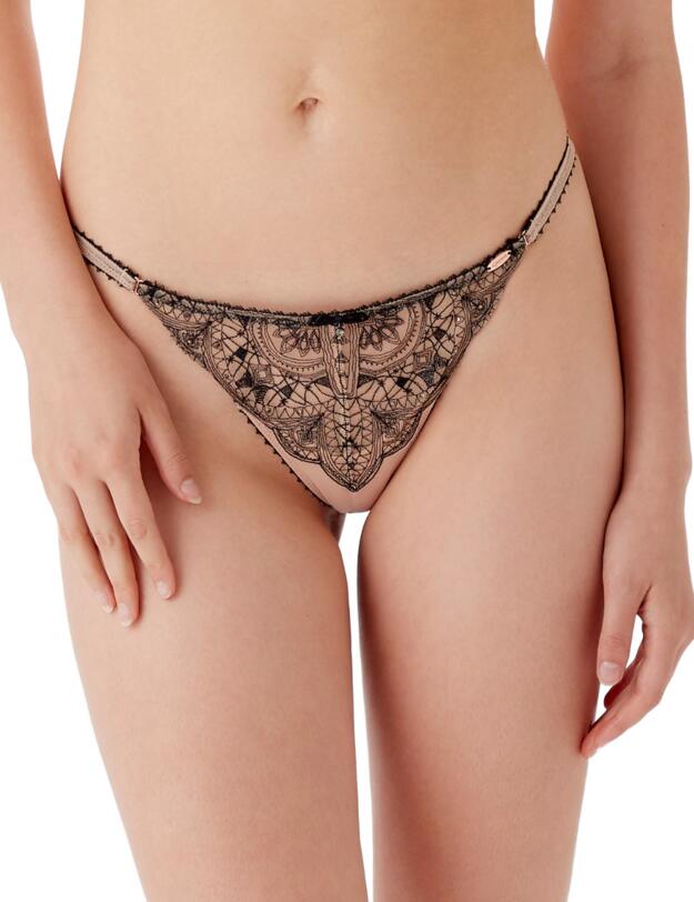 Gossard VIP Henna Thong Black / Nude 