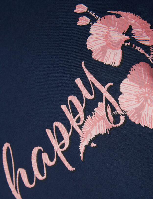 Triumph Mix & Match Pyjama Top Blue Nights