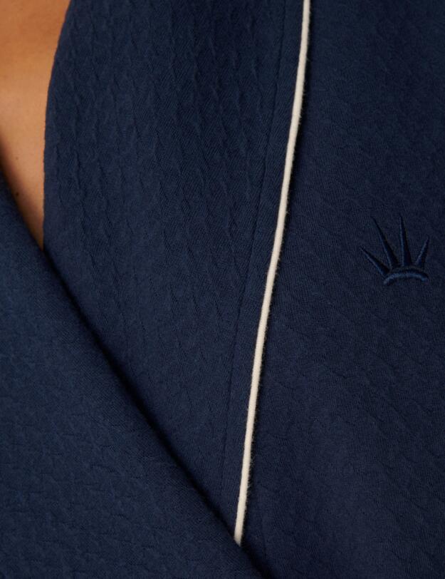 Triumph Robes Waffle Robe Blue Nights