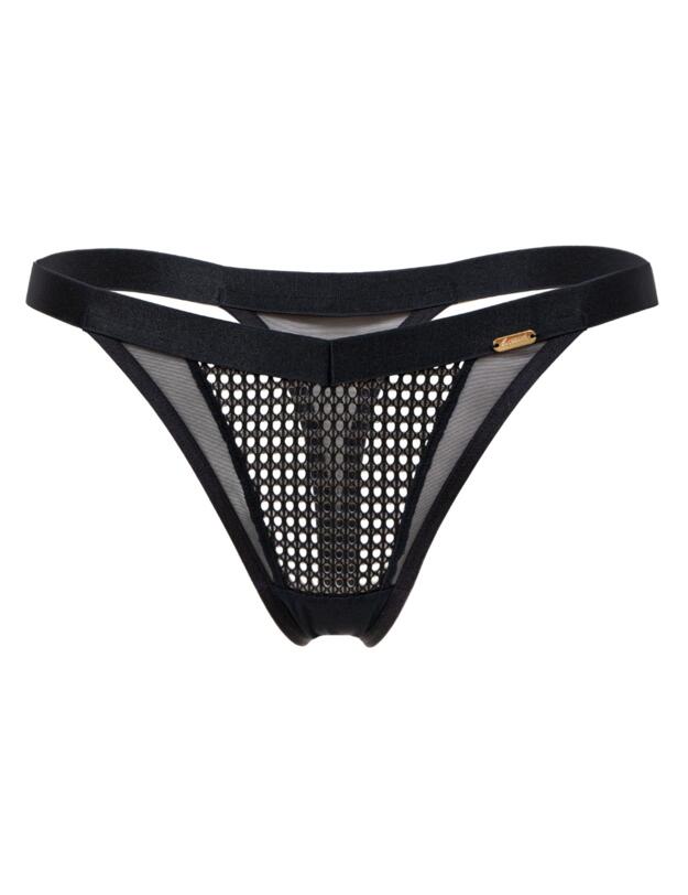 Gossard Pulse Mesh Thong Black 