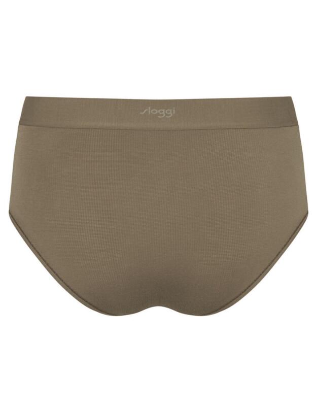 Sloggi Go All Round Maxi 2 Pack Lead Grey 