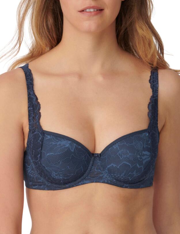 Triumph Amourette Charm Lightly Padded Bra Blue Nights