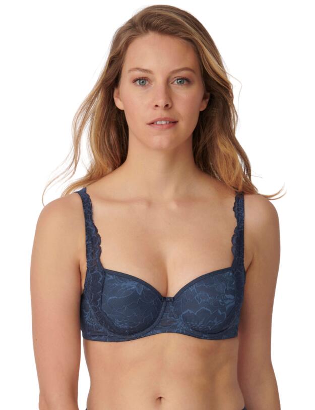 Triumph Amourette Charm Lightly Padded Bra Blue Nights