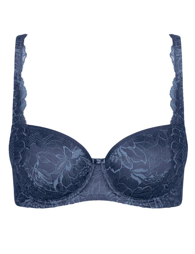Triumph Amourette Charm Lightly Padded Bra Blue Nights