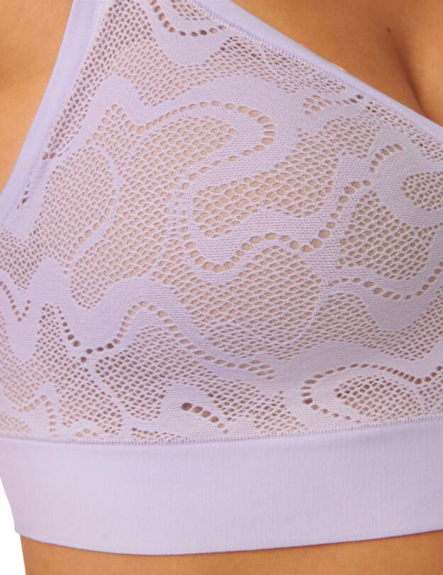 Sloggi Go Allround Lace Padded Bra Lila 