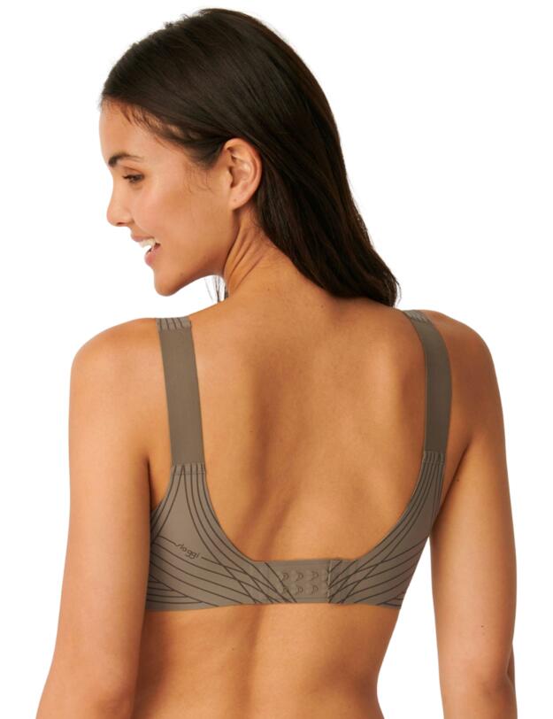 Sloggi Zero Feel Soft Bra Lead Grey 