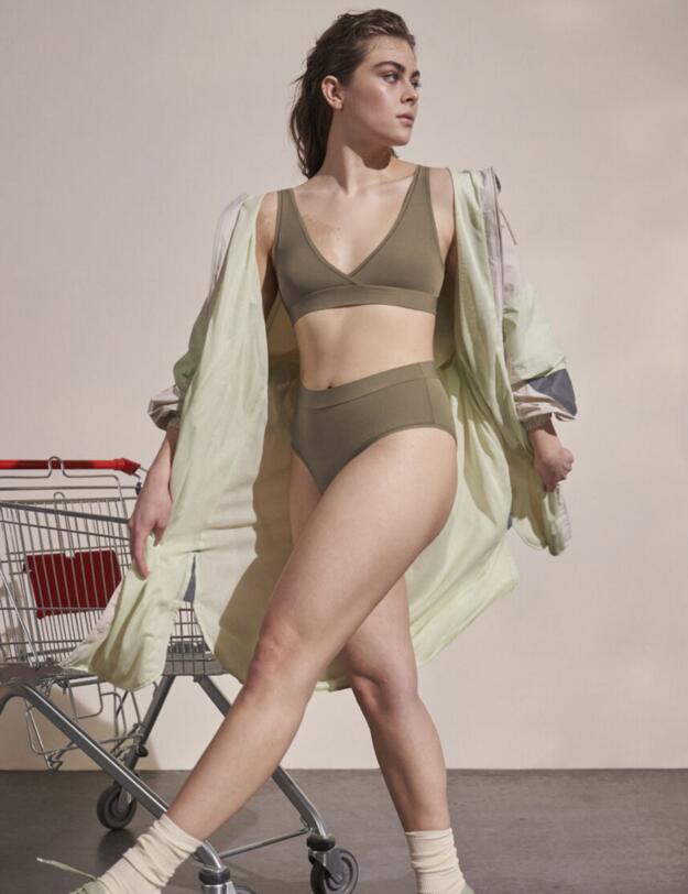Sloggi Go Allround Bralette Lead Grey 