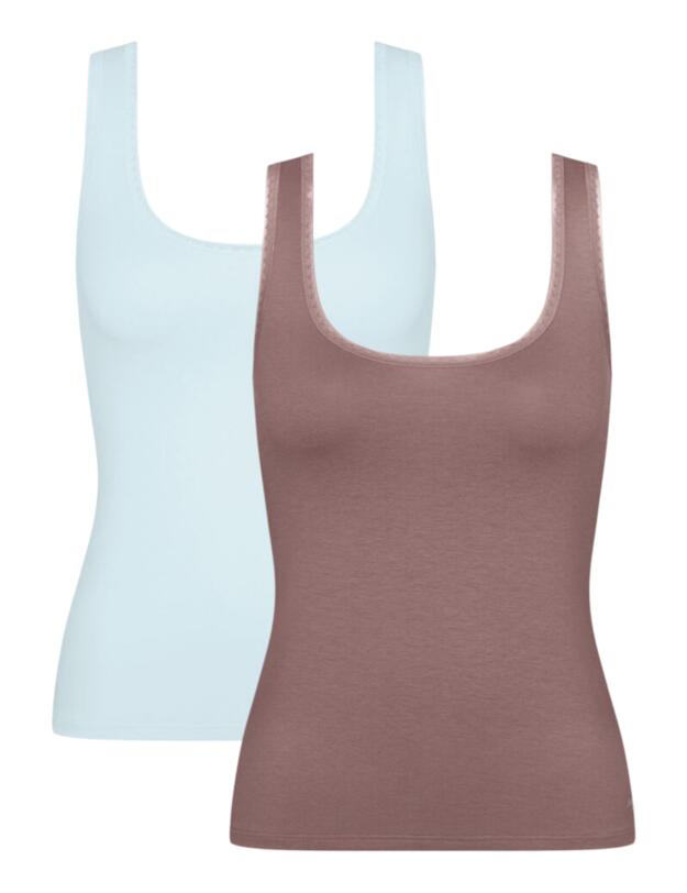 Sloggi Go Tank Top 2 Pack Pink-Light Combination 