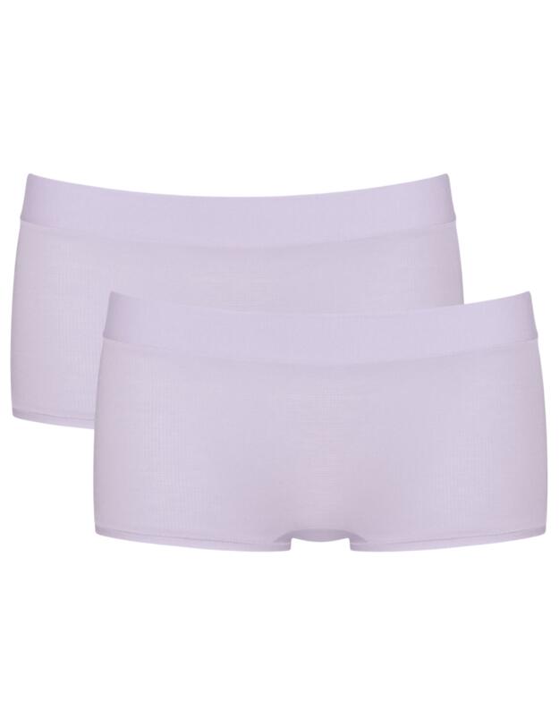 Sloggi Go All Round Boyshort 2 Pack Lila 