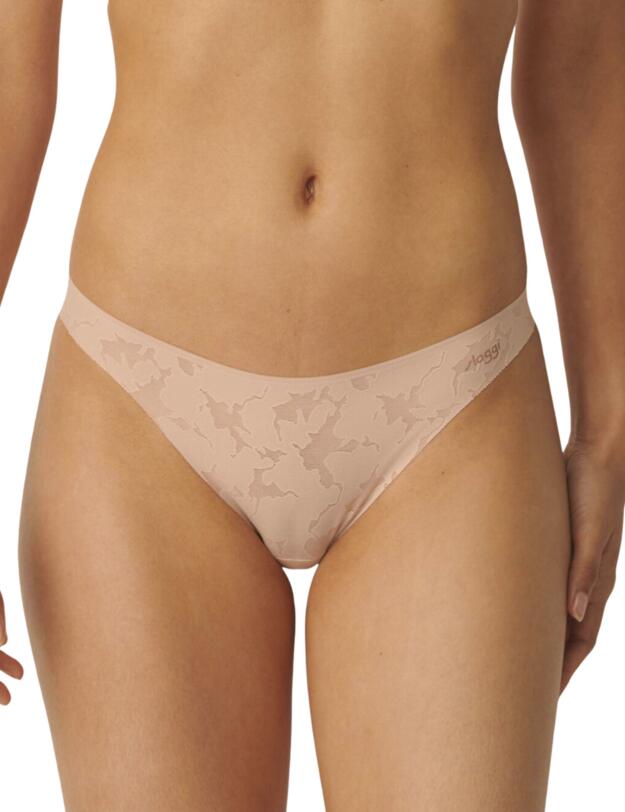 Sloggi Zero Lace Brazilian Brief Light Brown 