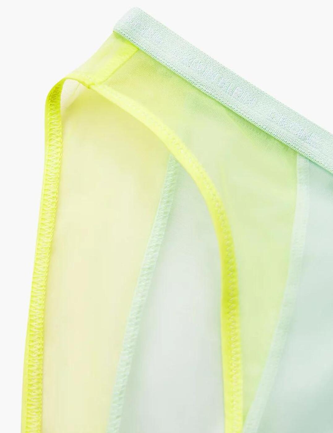 Calvin Klein Underwear Ck One Pride Layered Stretch-mesh Briefs - Yellow -  ShopStyle Knickers