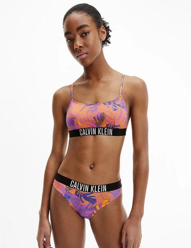 Calvin Klein Intense Power Bikini Brief Tropical Leaf 