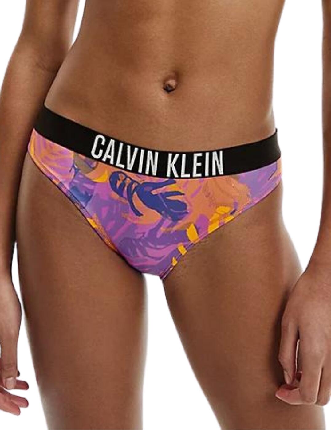 Calvin Klein Intense Power Bikini Brief Tropical Leaf 