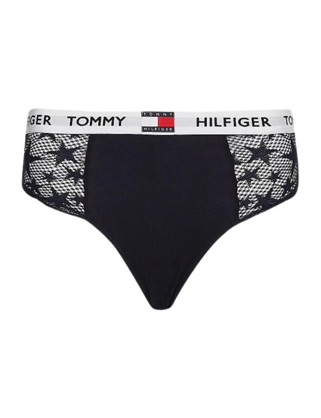 Tommy Hilfiger Star Lace High Waist Bikini Desert Sky 