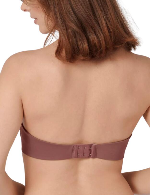 Triumph Amourette Charm Strapless Bra Rose Brown