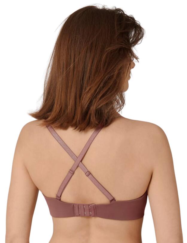 Triumph Amourette Charm Strapless Bra Rose Brown
