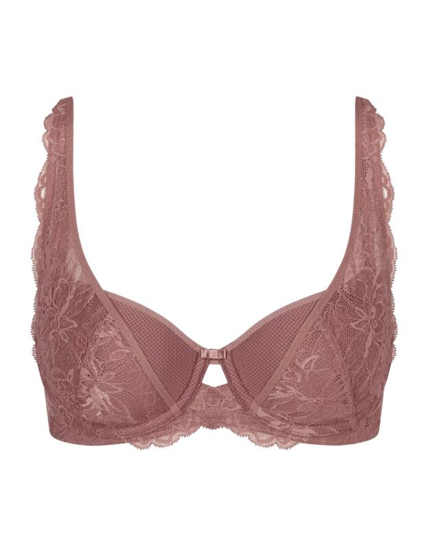  Triumph Amourette Charm Padded Bra Rose Brown