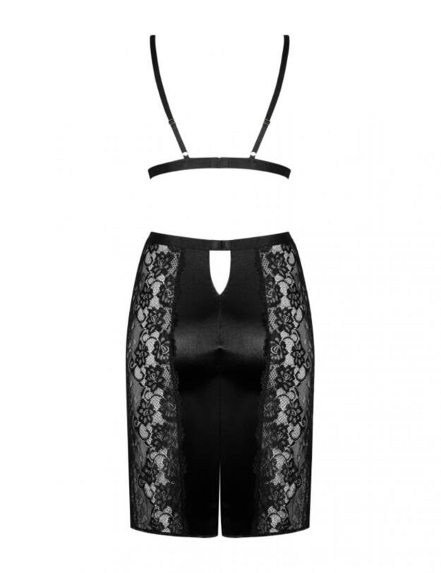 Obsessive Blanita 2 Piece Set Black 