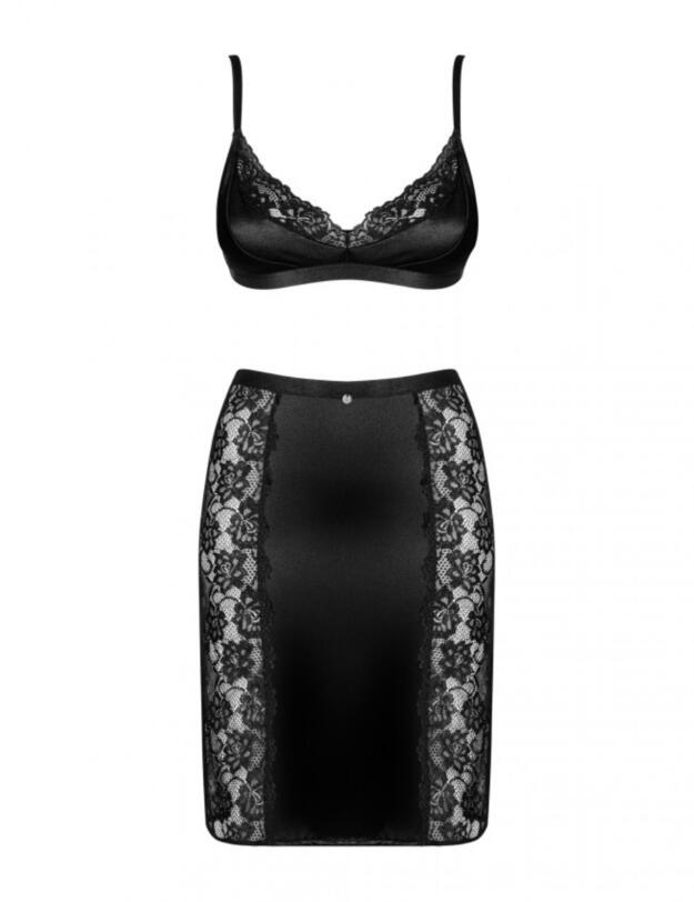 Obsessive Blanita 2 Piece Set Black 