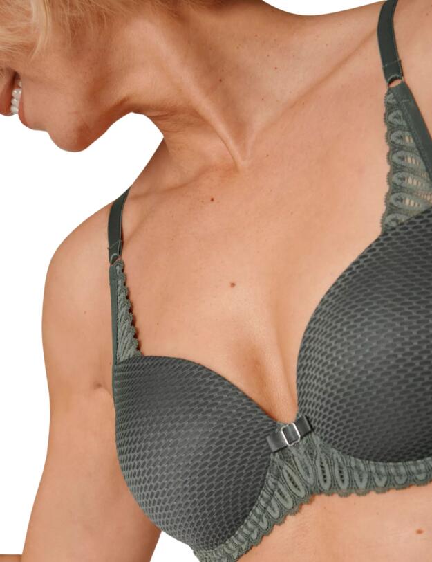 Triumph Aura Spotlight Moulded Bra Smokey Green