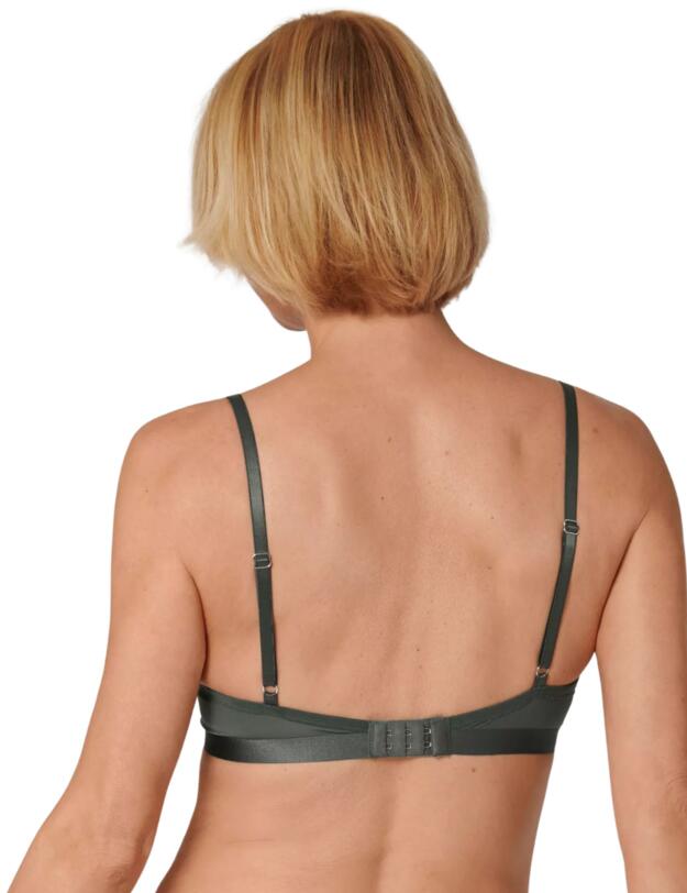 Triumph Aura Spotlight Plunge Bra Smokey Green