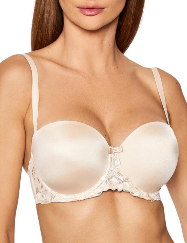  Triumph Sexy Angel Spotlight Balcony Bra Nude Beige