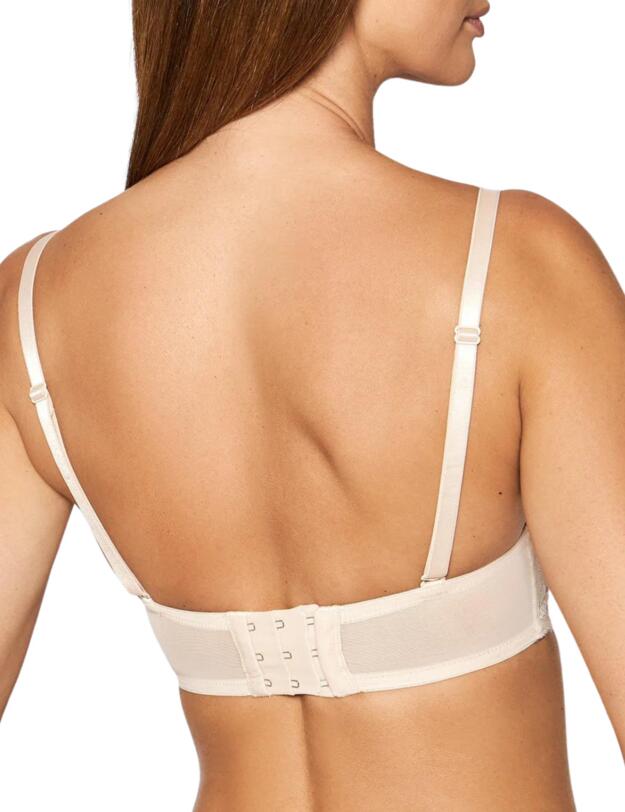  Triumph Sexy Angel Spotlight Balcony Bra Nude Beige