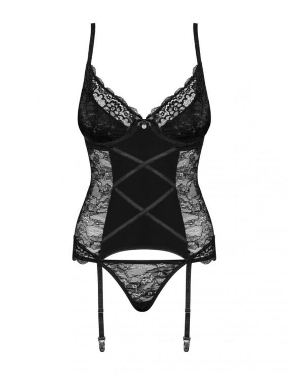 Obsessive Laurise Corset and Thong Set 