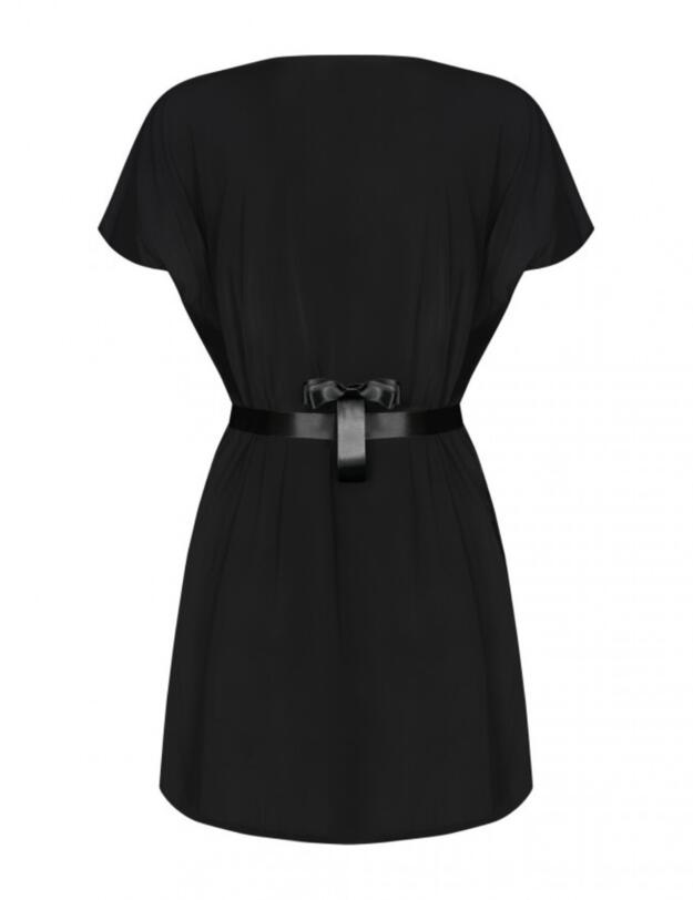Obsessive Diyosa Peignoir Black 