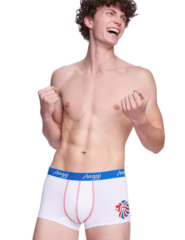 Sloggi Men Start Team GB Hipster 3 Pack Grey Combination