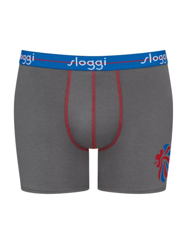 Sloggi Men Start Team GB Boxer Short 3 Pack Grey Combination