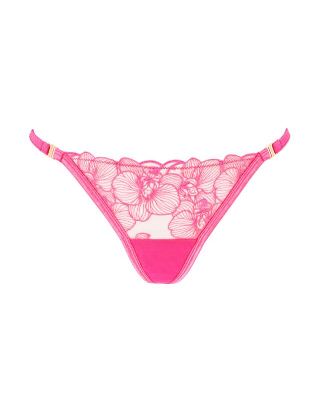 Bluebella Celeste Thong Fandango Pink/ Sheer 