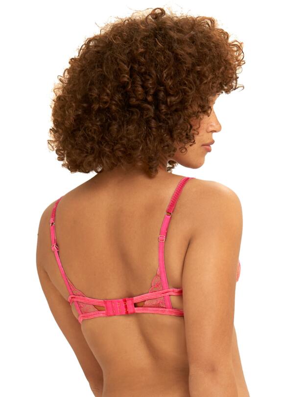 Bluebella Celeste Bra Fandango Pink/ Sheer 