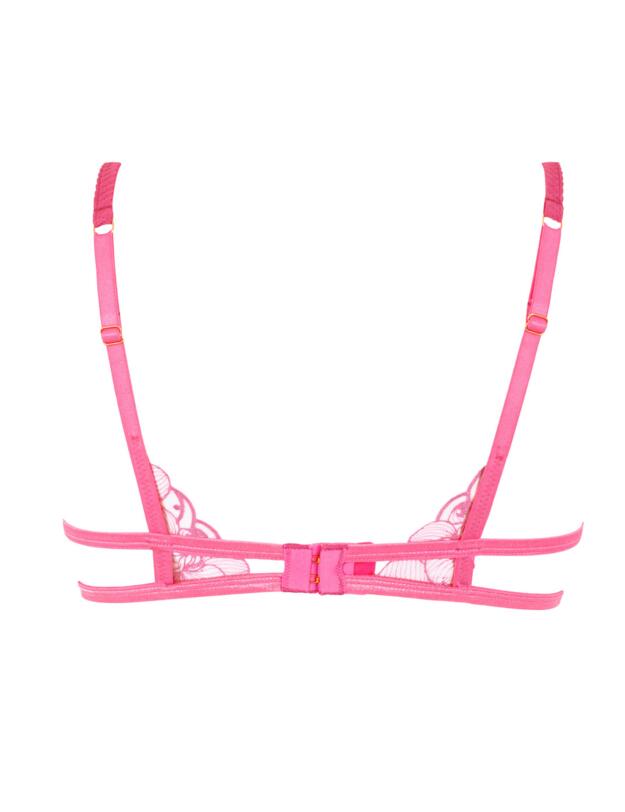 Bluebella Celeste Bra Fandango Pink/ Sheer 