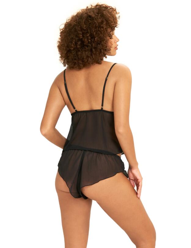 Bluebella Carrie Cami and Short Set Black 