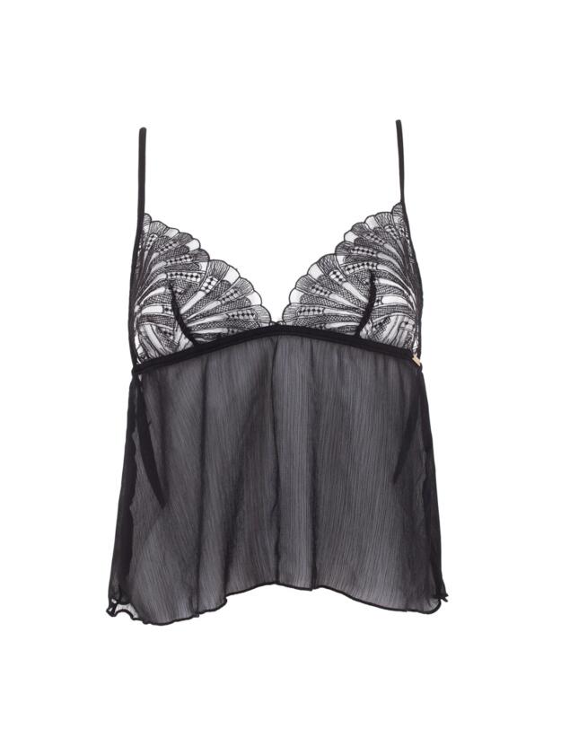 Bluebella Carrie Cami and Short Set Black 