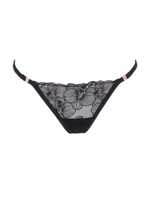 Bluebella Celeste Thong Black 