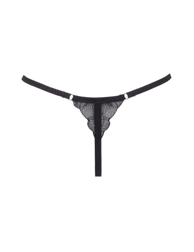 Bluebella Celeste Thong Black 