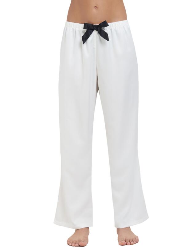 Bluebella Claudia Shirt and Trouser Set Cream/Black 