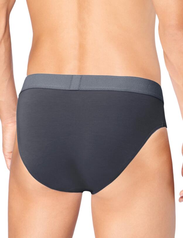 Sloggi Men Ever Fresh 2 Pack Midi Brief  Black Combination