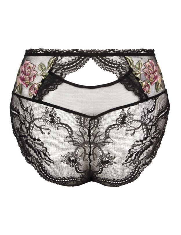 Lise Charmel Desir De Roses High Waist Brief Rose Ebene