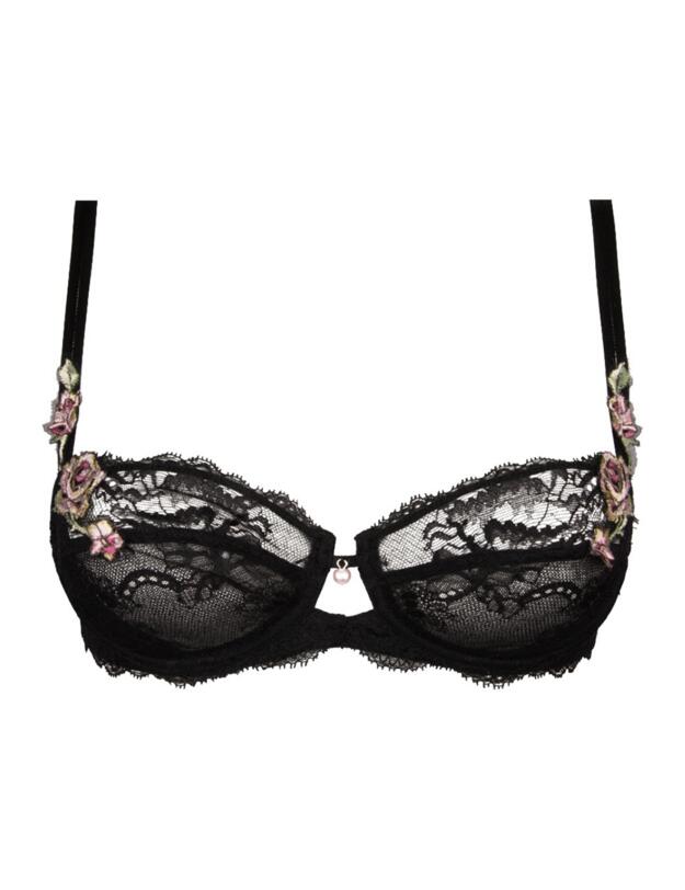 Lise Charmel Desir De Roses Half Cup Bra Rose Ebene