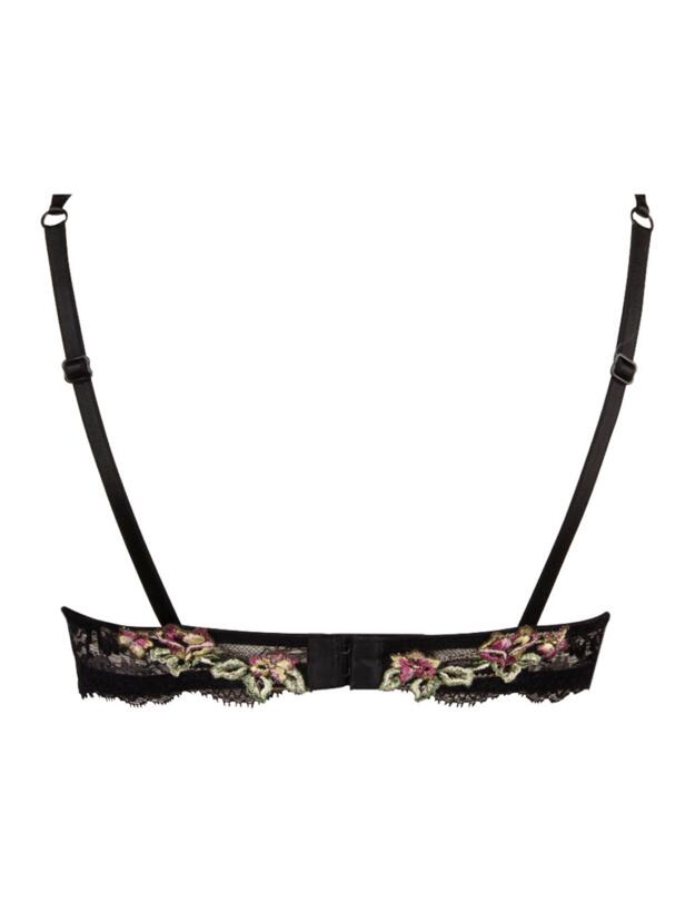 Lise Charmel Desir De Roses Half Cup Bra Rose Ebene