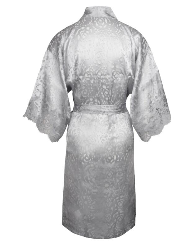  Lise Charmel Dressing Floral Robe Dressing Argent