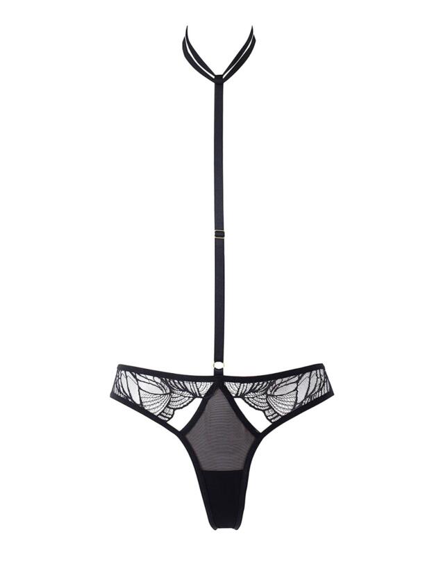 Bluebella Emerson Harness Brief Black 