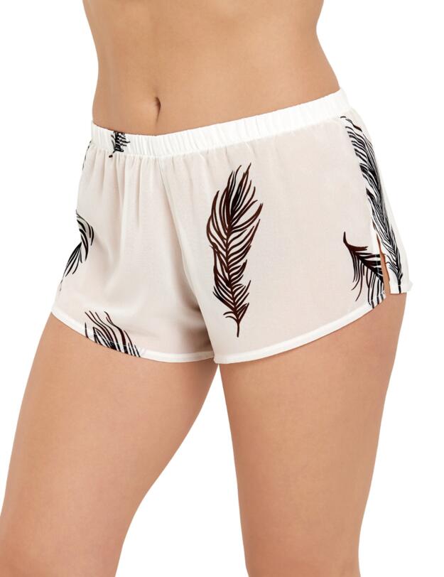 Bluebella Laurel Cami and Short Set White/Black 