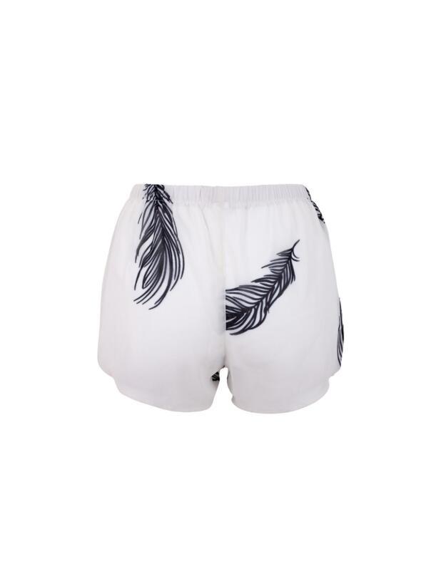 Bluebella Laurel Cami and Short Set White/Black 