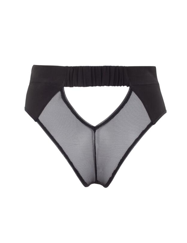 Bluebella Orla High-Waist Brief Black 