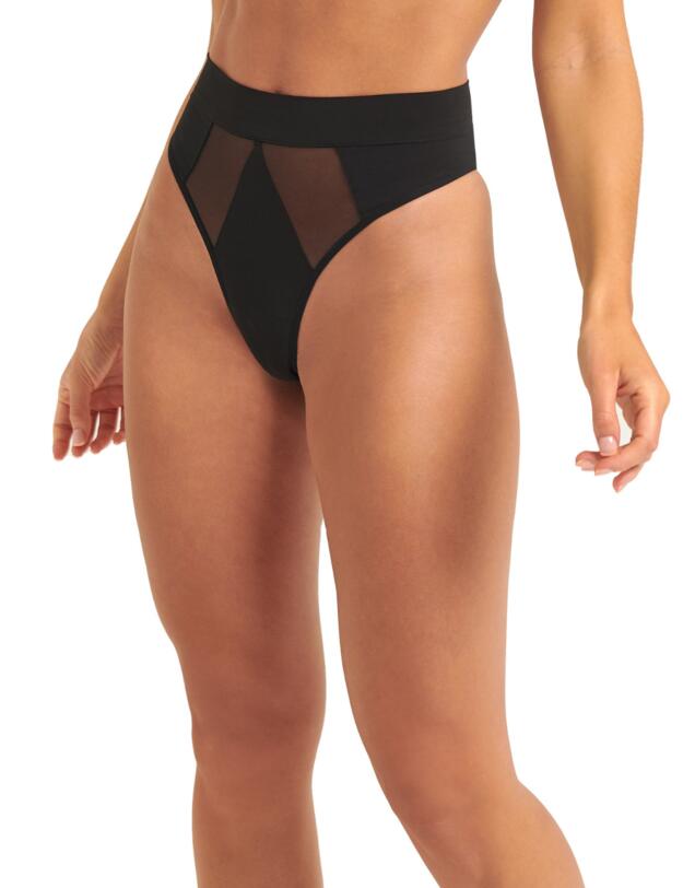Bluebella Orla High-Waist Brief Black 