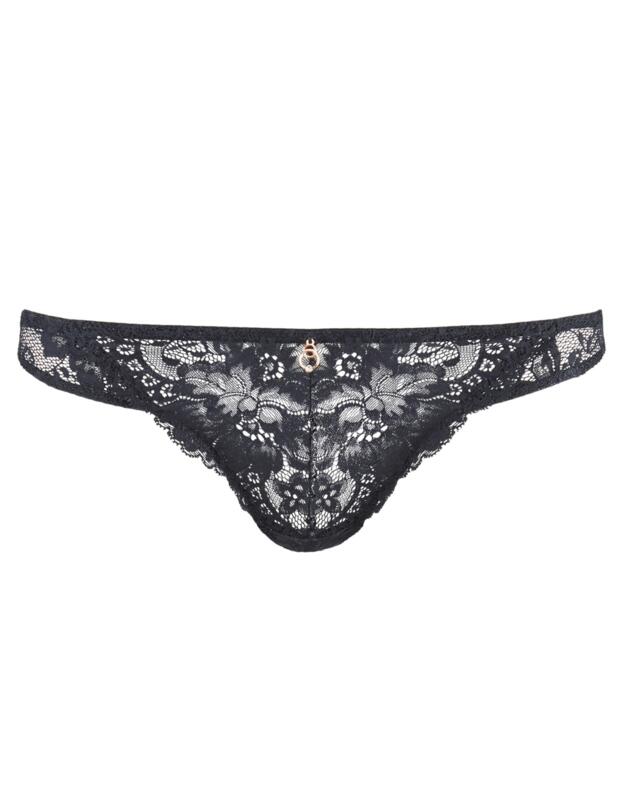Aubade Night Bird Tanga Brief Black Queen